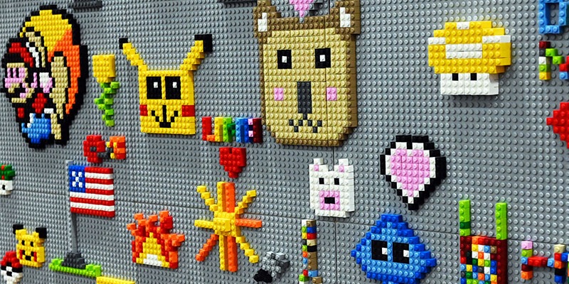 Pixel by Pixel, Brick by Brick—Make Your Mark!